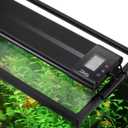 hygger Auto On Off LED Aquarium Light 24-30 Inches Dimmable 7 Colors Full Spectrum Fish Tank Light Fixture for Freshwater Planted Tank Build in Timer Sunrise Sunset