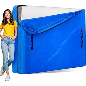 AlexHome Mattress Bag, Heavy Duty Tarp Reusable Storage Bag,Easy Carrier Mattress Moving Cover (Queen Size)