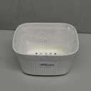 LEVERLOC Portable Shower Caddy Basket, 1 Pack Plastic Cleaning Caddy Organizer Storage Tote with Handle for Bathroom Kitchen College Dorm Room Bedroom,Grey