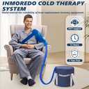 Inmoredo Cold Therapy Machine, Programable Ice Therapy Machine, for Knee Replacement, Post-Surgery Recovery, ACL, Pain Relief, for Sports Injuries, Sprains, Reduce Swelling, Knee Pad