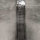 PATIKIL 3.25" x 13.75" Door Air Vent Cover, Aluminum Grille Ventilation Cover Louvered Diamond Hole with Mounting Screws for Cabinet Wardrobe Door, Black