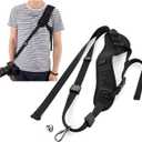WANBY Camera Padded Shoulder Neck Strap Quick Release Sling Belt for DSLR SLR
