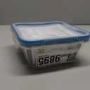 Snapware 4-Cup Total Solution Square Food Storage Container, Glass, Clear (1109304)
