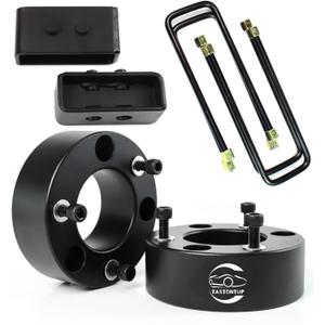 3'' Front 2'' Rear Leveling Lift Kit for 2004-2024 F150 2WD/4WD, 3 Inch Front Strut Spacers + 2 Inch Rear Lift Blocks Leveling Kit