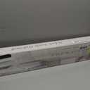 12 24 36 Inch White Wall Shelves, Long Shelf for Wall, Wide Acrylic White Floating Shelf for Living Room, Bedroom, Bathroom, Office