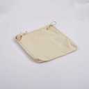 2 pack Indoor Outdoor Water Repellent Patio Cushion Cover with Zipper, Washable and Outdoor Durable Replacement Covers Only for Patio Furniture, Sofa, Loveseat, (Size:20x20x3in/50x50x8cm,Color:Beige)