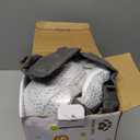 Mora Pets Self Heating Cat Bed Self Warming Cat Pad Thick Thermal Pet Bed Mat 24 x 18 Inches with Removable Cover Machine Washable Ultra Warm Mat for Outdoor Indoor Cats and Small Dogs (Suede Grey)