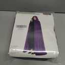 Velvet Hooded Cloak for Adults Full-Length Medieval Cape with Oversized Hood for Halloween Cosplay Gothic Wizard (Purple, L)