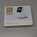 Maxonar Tablet Stand for Desk, 360 Adjustable Aluminum Alloy Swivel iPad Charging Tablet, iPad Pro Air Mini Tablet Holder for Bed Store POS Showcase Kitchen Office Drawing Desktop (6-13''), Silver