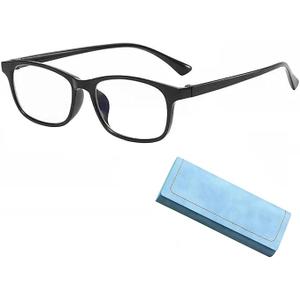 Blue Light Blocking Glasses Vintage Half Frame UV Clear Lens Anti Eyestrain Computer Gaming Glasses for Women Men