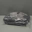 MAGZO Door Draft Stopper, 36 Inch Adjustable Under Door Gap Filler, Fits 30'' - 36'' Bottom Widths, Seals Gaps up to 1.7", Soundproof Sweep Blocks Air, Noise, Light, Dust- Grey (Gray)