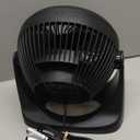 BLACK+DECKER 7-Inch Portable Turbo Fan, 3-Speed Settings, Desktop Personal Cooling for Table with 90 Tilt Angle Fan Head, Lightweight for Bedroom or Office, BFTU107, Black