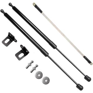 Lift Supports for Honda Accord 10th 2018-2023 Front Bonnet Hood Modify Gas Struts Shock Dampers Spring Rod 2PCS (Normal Black)