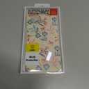 for iPhone 12 Case Fashion Flower Slim Soft Liquid Silicone Rubber Phone Cover for iPhone 12 6.1 inch, Leaf White