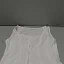 SOLY HUX Women's Button Down Tank Tops Square Neck Sleeveless Y2k Going Out Summer Top, S