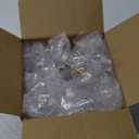 50-Pack G40 LED Replacement Light Bulbs, E12 Screw Base Shatterproof Globe Bulbs for Outdoor String Lights, 0.6 Watt 40 Lumens Equvalent to 5 6 7 Watt Incandescent Bulbs, Warm White 2200K