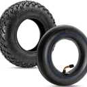 200x50 Scooter Tire, 200x50 8x2 Inner Tube Set No Flats Tire for Razor E100 E150 E200 Power Core E100 Dune Buggy Epunk Powerrider 360, 8 Inch Offroad Electric Scooter Replacement Wheels