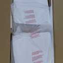 Flash Furniture Liesel Commercial Grade Classic Ladderback Barstool - Antique White Wash Solid Wood Frame - Counter Height - Integrated Footrest (Set of 2)