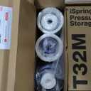 Ispring T32M Pressurized Water Storage Tank with Ball Valve for Reverse Osmosis RO Systems, 4 Gallon, 1/4" Tank Valve Included, White