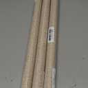 Amiya Grasscloth Khaki Wallpaper 17.3"x80" Peel and Stick Tan Faux Fabric Linen Contact Paper Beige Self Adhesive Removable Wall Paper for Bedroom Cabinet Liners Decor 3 Pack