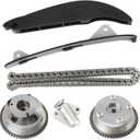 24321-2E000 Timing Chain Kit with VVT Gear 243502E001 243702E000 Fits for Kia Soul 2.0L,for Elantra 1.8L L4 Engine Timing Chain Aftermarket Parts