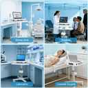 Dental Scanner Cart with Oral Scanner Holder, Height Adjustable
