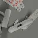 Command Medium Utility Hooks, 9 Wall Hook and 12 Strips, Damage-Free Hanging with Adhesive, No Tools Great for Hanging, Organization and Storage, Holds up to 3 lb