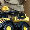 Tonka Steel Classics Mighty Crane - Made with Steel & Sturdy Plastic, Yellow Toy Construction Truck, Boys and Girls, Kids, Toddlers, Ages 3+
