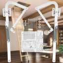 55-2 Attic Ladder Hinge Arms,Compatible with Werner Mk5, WU2210, W2208, W2210, Suitable for Werner Attic Ladders Manufactured After 2010, Heavy Duty Thick Galvanized Material