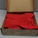 JOYIN 12 Pack Christmas Red Velvet Bows, 13" Long by 9" Wide Decorative Christmas Bows for Wreath Garland Tree Decor, Indoor Outdoor Holiday Decoration (Small)