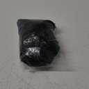 MakeMeChic Women's Maternity T Shirts Scallop Square Neck Puff Sleeve Casual Pregnancy Tops (Black, Large)