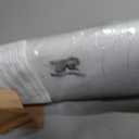 Relaxweex 20 Inch x 5 ft x 30 Mil Extra Large Adhesive Magnetic Sheet Roll Not Printable Adhesive Backing Cut and Customize Flexible Sheets Blank White Surface Magnetic Sign for Craft Photo Craft