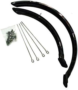 16 inch Deform Resistant Bike Full Cover Fender Bicycle Mudguard Set Front and Rear Fit for Folding Bike