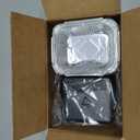 Grill Drip Pan for Home Depot Nexgrill 720-0830H 720-0830D 720-0896, Grease Catcher Cup Box for 720-0882A 720-0925P 720-0888S 720-0898, Grease Pan for Cuisinart CGG-7400, 15 Pack Aluminum Foil Liners