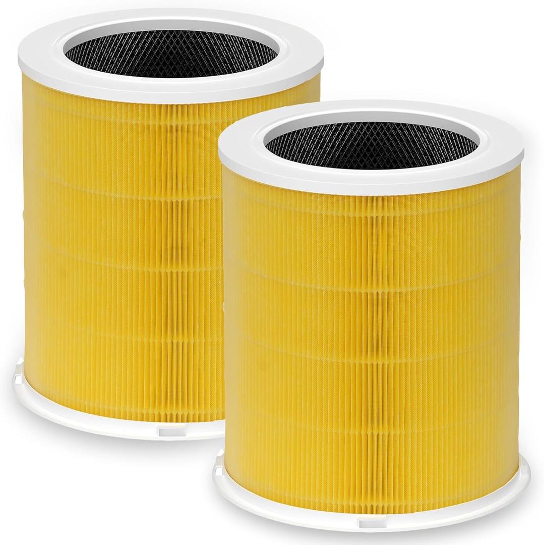 2-Pack AP401 Pets Allergy Replacement Air Filter, Compatible with Dayette AP401 AP402 Air Purifier and JOWSET AP402 AP403 Air Purifier, Designed for Pets Odors