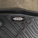 NQOQN All Weather Floor Mats for Nissan Rogue 2021-2024 2025 Floor Mats & Trunk Mat & Backrest Mat for Nissan Rogue Accessories Guard Odorless Anti-Slip Floor Liner(NOT for Sport)