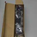 BSTKEY 4Pcs 4 Inch Aluminum Alloy Furniture Cabinet Legs - Adjustable Replacement Legs for Furniture Cabinet Foot Legs Sofa Bed Desk Table Feet Support, Silver