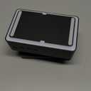 TuneEIf Wireless Induction Bluetooth Speaker, 5in1 Foldable Phone Holder, 1500mAh Emergency Charging, Colorful LED Ambient Light, Tech Gadgets Gifts for Men Women, for iPhone Android Tablet, Black