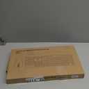 Wireless Keyboard and Mouse Combo, Full-Sized 2.4GHz Wireless Keyboard with Comfortable Palm Rest and Optical Wireless Mouse for Windows, Mac OS PC/Desktops/Computer/Laptops (Black)