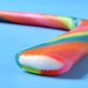 SweeTARTS Mega Filled Ropes Candy, Twisted Rainbow Punch, Sweet and Tart, 1.32 oz (Pack of 24) (EXP 09/07/26)