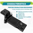 Mass Air Flow Sensor Compatible with Buick, Cadillac, Chevy and GMC Vehicles 2012-2022, Enclave, Escalade, Impala, Silverado 1500, Sierra 1500, Tahoe, Yukon and More, Replace OE 23262343