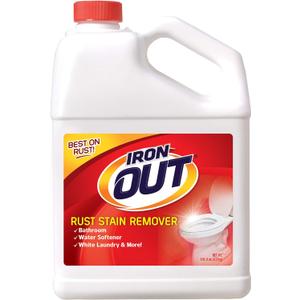 Iron OUT Powder Rust Stain Remover, Remove and Prevent Rust Stains in Bathrooms, Kitchens, Appliances, Laundry, and Outdoors, 9.5 Pound