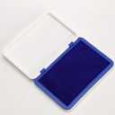 3 x Ink Pads for Stamps | Blue Ink Stamp Pad | Rubber Stamps Ink Pad - Premium Quality Felt Pad for Stamps | Stamp Pads | Large Size