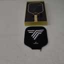 TENVINA Pickleball Paddles, Thermoforming 4-Layer T700SC Friction Carbon Fiber Pickleball Paddle, Professional Pickleball Paddle USAPA Approved, Pickle Ball Paddle with Strong Power and Spin (PRO-Carbon-Elongated-16MM Control)