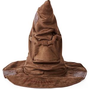 Wizarding World Harry Potter, Talking Sorting Hat with 15 Phrases for Pretend Play, Kids Toys, Accessory for Halloween Costumes for Girls & Boys