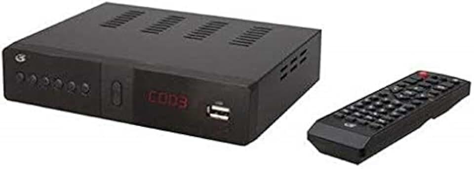 GPX TVTR149B HD TV Tuner & Recorder, with Remote