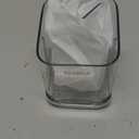 Toothbrush Holders for Bathrooms, 3 Slots Detachable Electric Toothbrush Holder Wall Mounted with Divider, Removable Tooth Brush and Toothpaste Holder Organizer for Bathroom/Kitchen/Office (Clear)