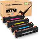 v4ink 215A Toner Cartridge Compatible Replacement for HP 215A W2310A W2311A W2312A W2313A Works for HP Color Pro MFP M182 M183 M155 Series MFP M183fw M182n M182nw M155nw M155a Printer 4-Pack With Chip