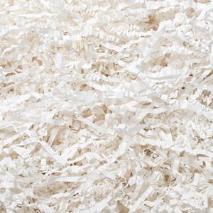 1 LB Crinkle Cut Paper Shred White Crinkle Shredded Paper for Gift Baskets - Gift Box Bag Filler - Confetti Stuffing for Birthday, Holiday Present Packaging Wrapping