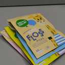 SmartLifeco Eco-Friendly Kids Flossers (200ct) - Dental Floss Picks for Children Made with Straw Wheat, Fluoride & PFA Free, Toothpick Flossing Sticks for Toddler Teeth, No Shred Thread, Unflavored (4 Pack)